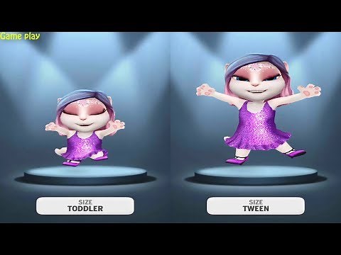 My Talking Angela Baby VS Kid SIZE Gameplay
