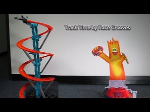 Track Time! Fan Man and Spiral Stack-Up from Hot Wheels Track Builder 15F