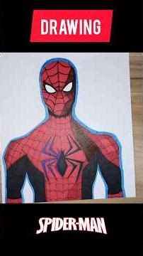 Drawing SPIDER-MAN #shortsviral #shortreels #youtubeshorts #youtubeviral #youtubereels #spiderman