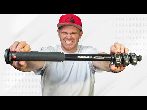 AFFORDABLE & TALL: The Manfrotto Monopod MPMXPROA4 XPro Review