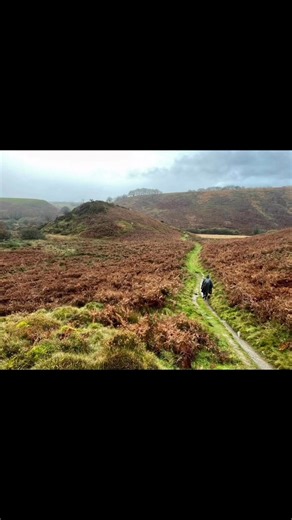 “Made the 4hrs circular Simonsbath to Cow Castle hillfort and back via the hills. Great views and bit torrential in the last leg but what a beautiful season.” Photos by Judith Wehmeyer Boom. | Exmoor
