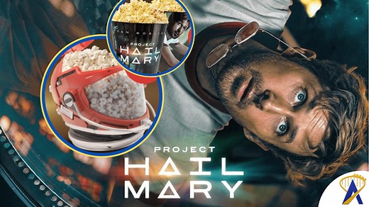 'Project Hail Mary' popcorn buckets & novelties at Regal, Cinemark, Alamo Drafthouse movie theaters