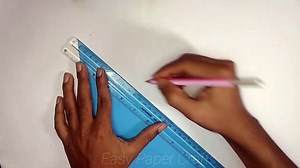 Diy - Easy Origami Envelope Tutorial Envelope With A Lock || Envelope Without Glue