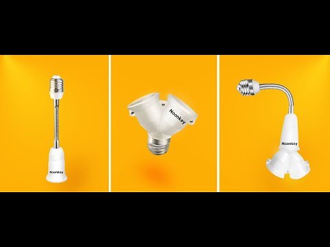 How to Use the 2-in-1 Light Socket Extender Adapter?