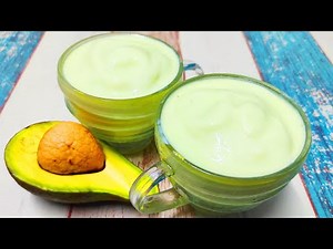 Perfect Avocado Milkshake Recipe | How to Prepare Avocado Shake | Simple Avocado Healthy Smoothie