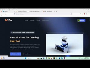 Overview of AI2PEN - AI Content Writing Software.