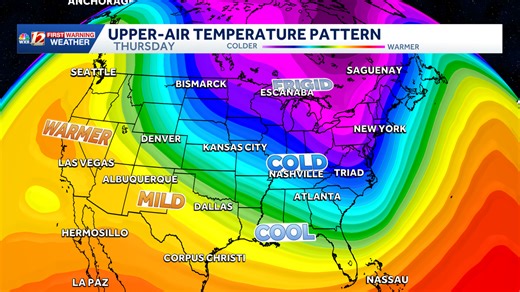 Snow chances return to the North Carolina mountains late Wednesday