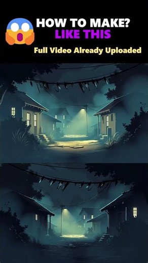 How I Turn Normal Images Into Horror Cartoons #horrorcreator #shorts