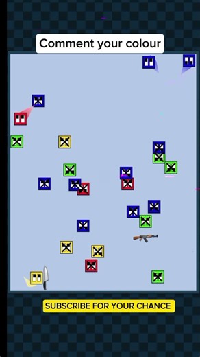 Square race game 🟥 🟦 🟩 🟨 #squarerace #squareracegame #squaregame