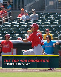 Tonight at 8pm ET, we take a closer look at the Top 100 Prospects entering the 2026 season! 📈 📺 MLB Network | MLB Network