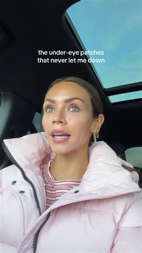 a small step that makes a big difference ✨ these under-eye patches never let me down! (🔗s can be found in my bio or on my LTK) #eyepatches #morningroutineaesthetic