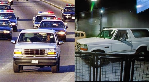 PHOTO: Someone Has Located The Infamous White Ford Bronco That OJ Simpson Drove While Leading The LAPD On A Wild Chase In 1994