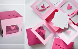 DIY可透视爱心机关盒 (youtube搬運)