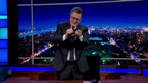 Colbert fires back at CBS statement denying it stopped him from airing Talarico interview