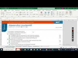 Excel Module 6 Textbook Project | New Perspectives Excel 2019 | Orthographic #newperspectives
