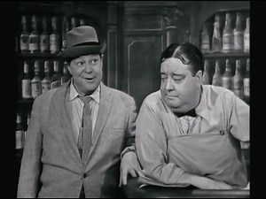 Joe the Bartender (Jackie Gleason) talks to Mr. Dennehy and then Crazy Guggenheim (Frank Fontaine) and "I Wonder Who's Kissing Her Now" (Music by Harold Orlob, Lyrics by Will M. Hough and Frank R. Adams) on this episode of "The Jackie Gleason Show" | An Appreciation of Joey Heatherton and more