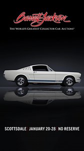Known as the "Triple Nickle," referring to its "555" Shelby serial number, this 1965 Shelby GT350 stands as one example from the limited production of 562 units for its model year. It's powered by the legendary K-code 289ci Hi-Po engine with high-rise aluminum manifold and finned Cobra valve covers, paired with an aluminum T10 4-speed manual. Join Craig Jackson and our Ford expert Jason Billups for a First Look before it sells with No Reserve, January 20-28 at WestWorld of Scottsdale. Learn More