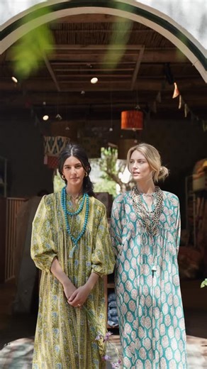 Hand block-printed and light as air, our 100% cotton dresses are made to move with you. A handful more have just been added online so be sure to grab yours before they’re gone! | India Ink