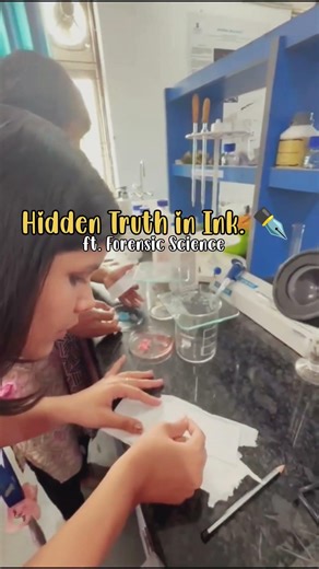 Ink Analysis by TLC | Forensic Science Practical #forensicscience #assistantprofessor