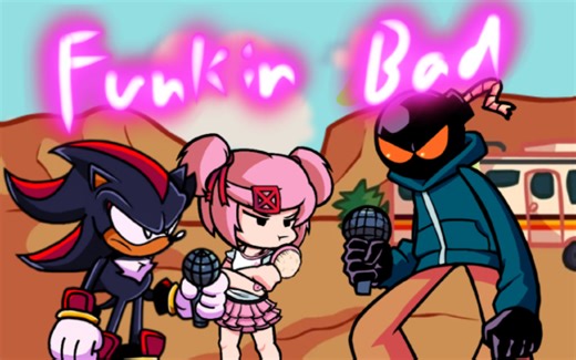 【FNF自制Cover】Meth Funkin Bad 但Shadow和Natsuki和Whitty来唱