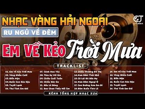Liên Khúc Nhạc Vàng Hải Ngoại RU NGỦ VỀ ĐÊM - Ca Nhạc Bolero Trữ Tình Hay Nhất 2026 KHÔNG QUẢNG CÁO