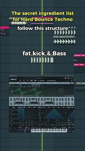 How To Make Hard Bounce Techno