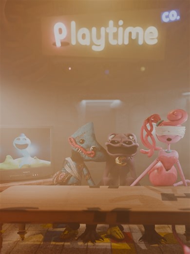 Blind 🙈, Deaf 🙉, Mute 🙊, and Stuck in the Arctic 😄 (Poppy Playtime Chapter 5 Animation) #poppyplaytime #animation #meme #fyp #shorts