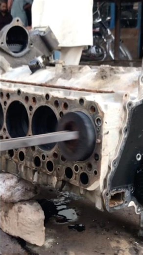 Diesel engine piston removing #how #restoration #mechnical #usa #shortsvideo #viral #shortsfeed