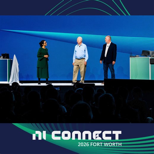 Today, #NIConnect 2026 unveiled a new era of test powered by AI. We also rolled out some big updates across NI @LabVIEW, Nigel, DAQ, and PXI. It’s been a great time at the Experience Lounge, sessions, and the LabVIEW Champions Challenge. See y’all tonight at Billy Bob’s Texas! 📷Join us on YouTube for the closing keynote: