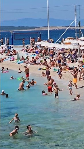 Crikvenica Beach Croatia 4k kroatien kvarner bucht
