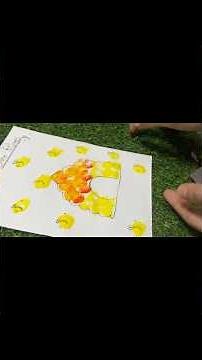 Summer craft class day -3, Kids finger painting #summervrafts
