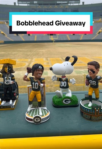 Enter to Win a Bobblehead of Your Choice!