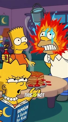 🎉 “The Simpsons Celebrate Ramzan Chaos, Pranks & Surprises!” #shorts