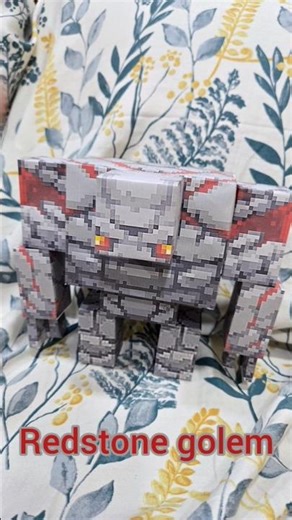 minecraft mobs out of paper #minecraft