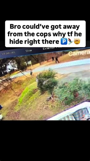 You can run but you can’t hide 😭 #chased #cops #running #caught | running