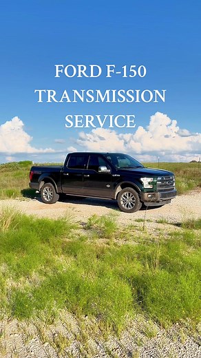 Transmission fluid and filter change on this Ford F-150🛻 #f150 | Ford F-150