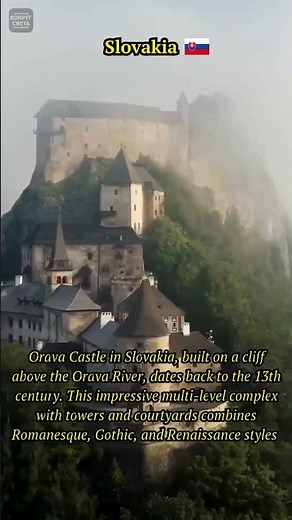 Orava Castle: Slovakia’s Medieval Cliffside Wonder