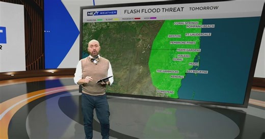 Tracking a possible flash flood threat for Sunday
