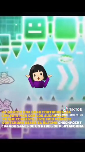 MOD PLATFORMER SAVES EN GEOMETRY DASH!! #geometrydash #demonlist #gdcomunity #top1 #platformerlist