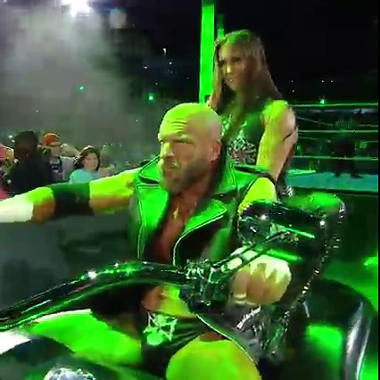 4.3M views · 81K reactions | Triple H & Stephanie McMahon - WWE arrived in style at #WrestleMania 33! | WWE | Facebook