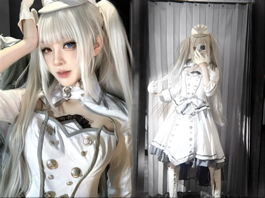 【白之女王cos】white queen