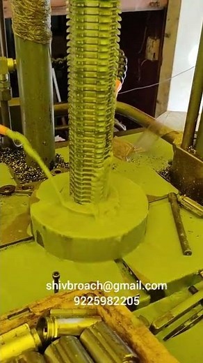 vertical broaching machine 16ton load with auto retriever (6 spline broach)