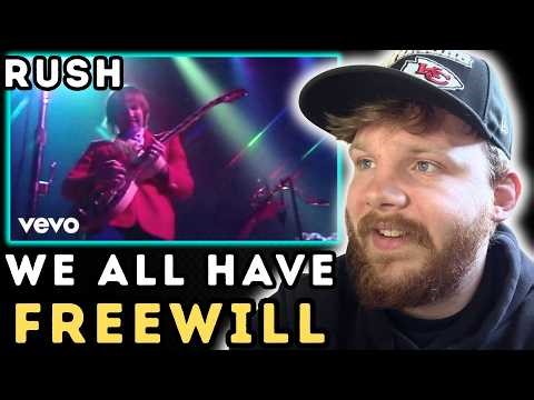 Youth Pastor Reacts to RUSH - Freewill (Live Show)