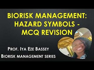 Biorisk Management: Hazard Symbols - MCQ Revision