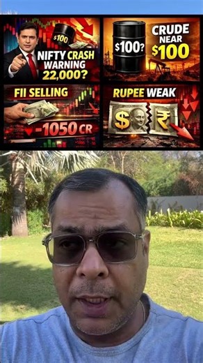 Markets look calm… but the risks are building •| Oil nearing $100| Rupee weak| FII selling contin