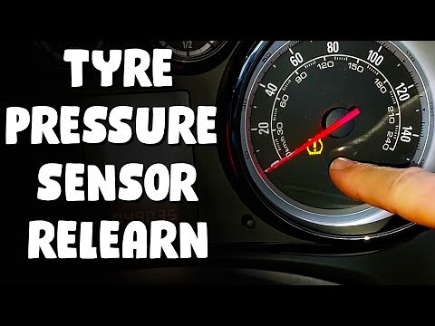 VAUXHALL TYRE PRESSURE LEARN RESET - TYRE PRESSURE SENSOR LIGHT FLASHING STAYING ON TPMS Reset Tool