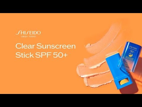 Clear Sunscreen Stick SPF 50+ | Shiseido