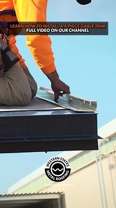 How To Install Gable Trim on a Standing Seam Metal Roof. n this short video, we walk you through the installation process for gable trim, the finishing touch for the edges of your standing seam metal roof. Want the full step-by-step tutorial? Head over to our Metal Roofing Learning Channel on YouTube #MetalRoofing #StandingSeam #RoofingInstallation #MetalRoof #RoofingTips https://hubs.ly/Q034zVdY0 | Western States Metal Roofing