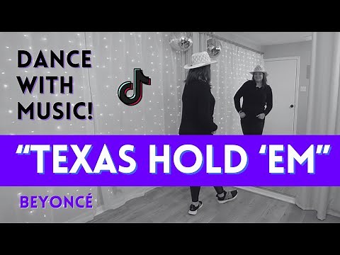"TEXAS HOLD 'EM" Dance 🤠 Beyoncé 🤠 TikTok Dance Trend, with music 🤠