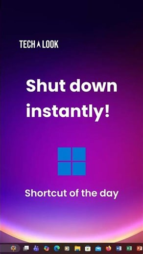Windows shortcut to shutdown | Shortcut of the day